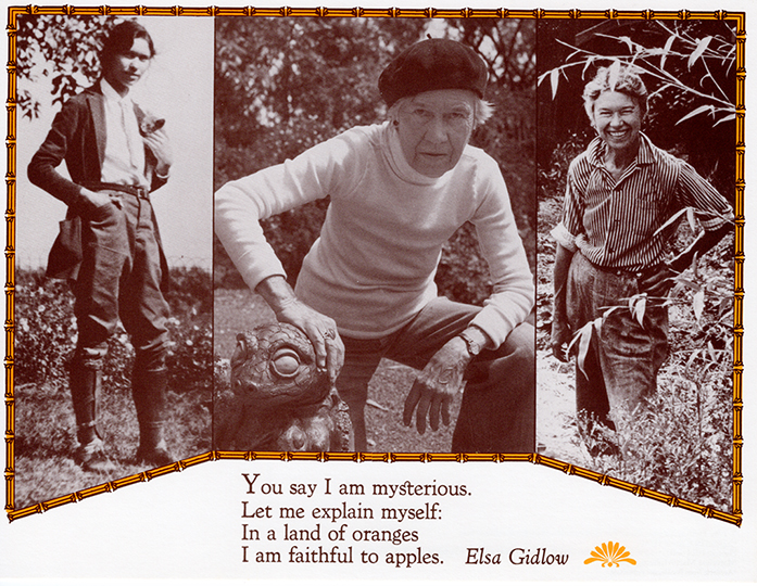 Elsa Gidlow (1898-1986) "The Poet Warrior