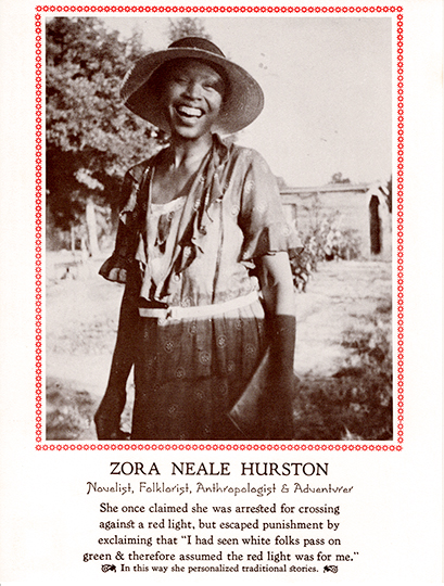 Zora Neale Hurston - Novelist, Folklorist,  Anthropologist & Adventurer